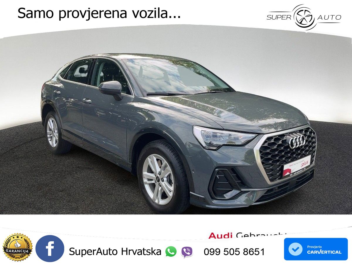 Audi Q3 Sportback 45 TFSIe (245 KS) S tronic LED+GR SJED+ACC