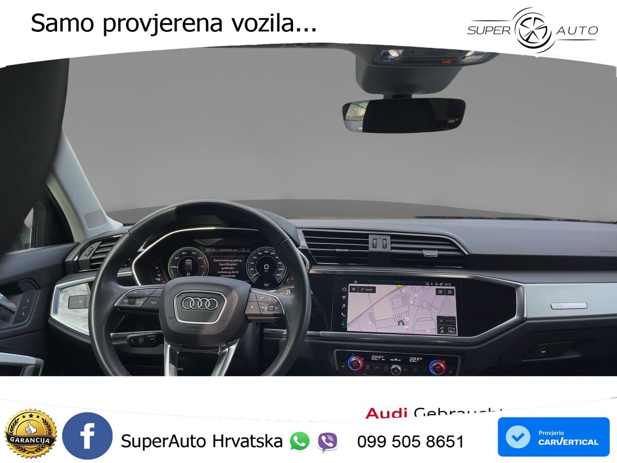 Audi Q3 Sportback 45 TFSIe (245 KS) S tronic LED+GR SJED+ACC