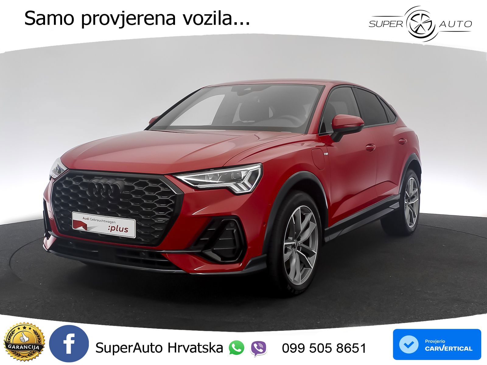 Audi Q3 Sportback 45 TFSIe (245 KS) S tronic 2x S line
