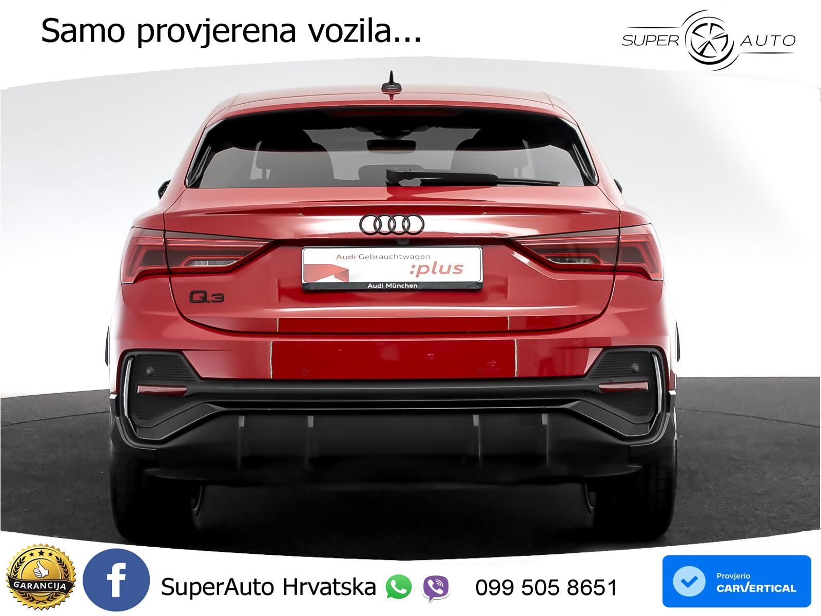 Audi Q3 Sportback 45 TFSIe (245 KS) S tronic 2x S line