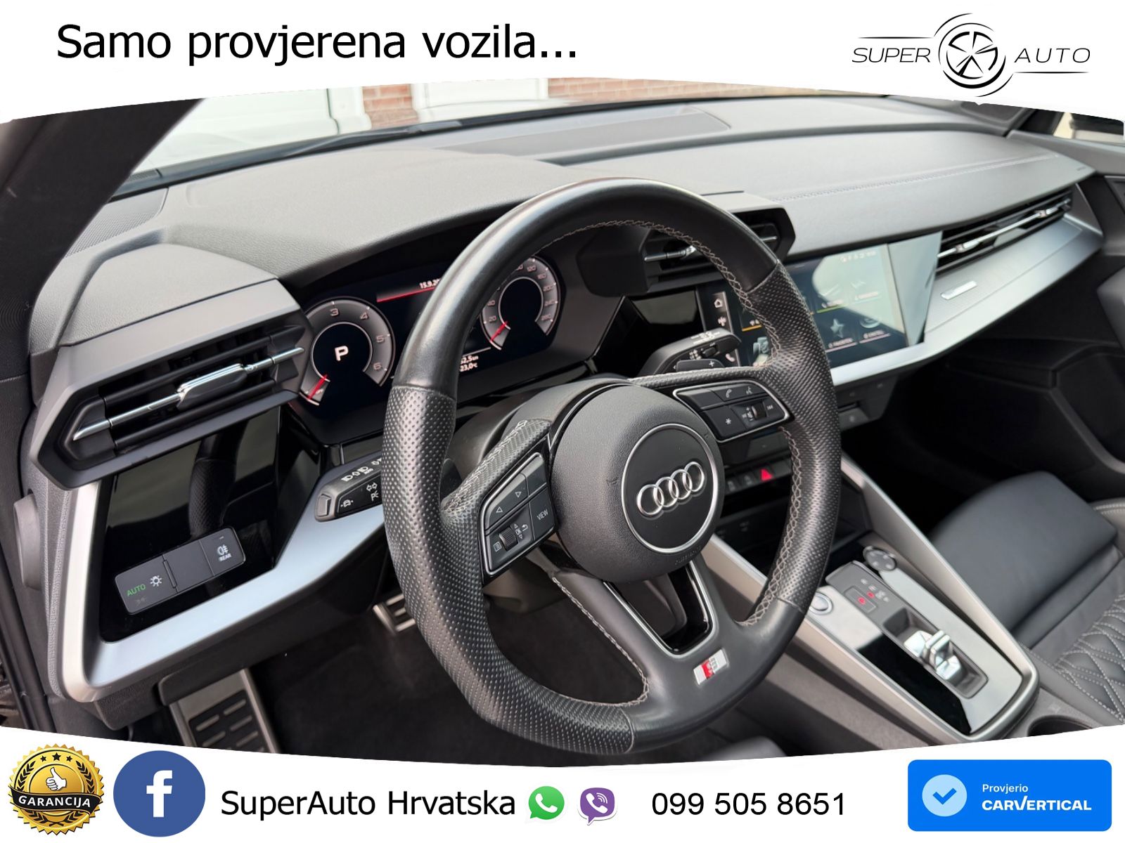 Audi A3 35 TDI (150 KS) S tronic S line LED+ACC