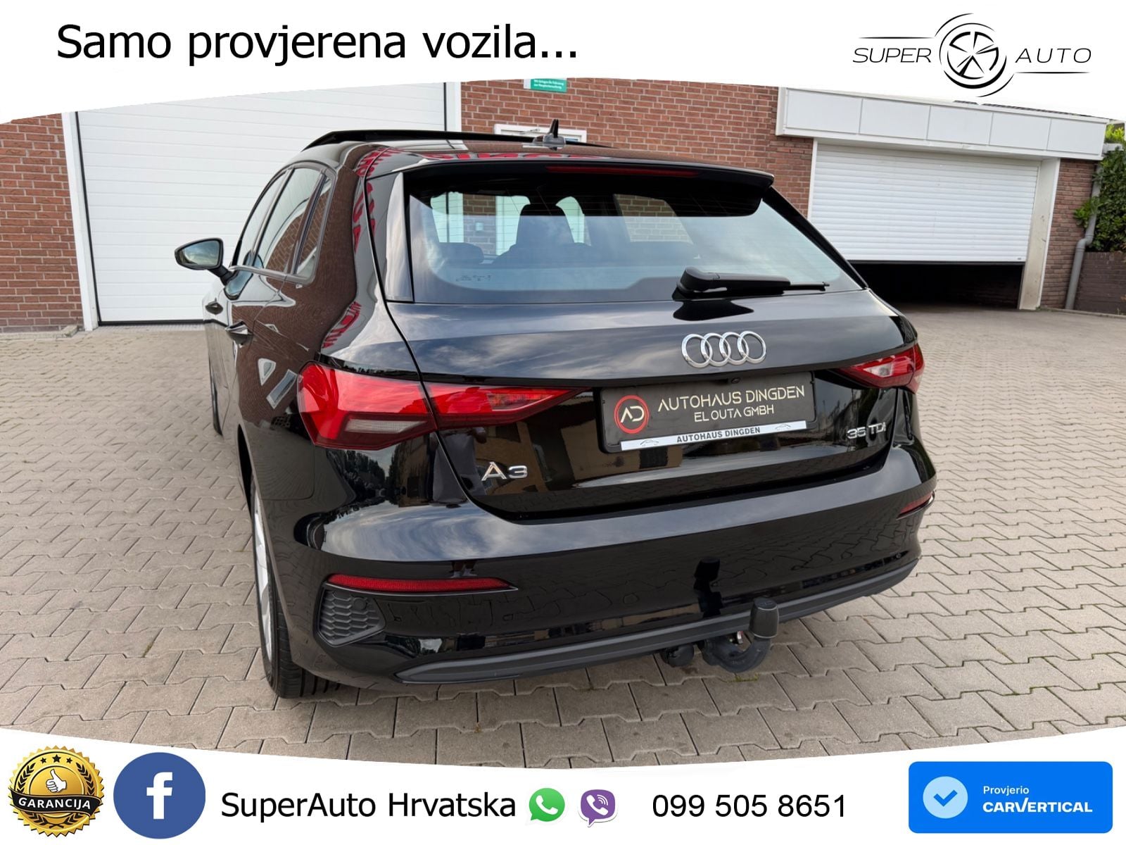 Audi A3 35 TDI (150 KS) S tronic S line LED+ACC