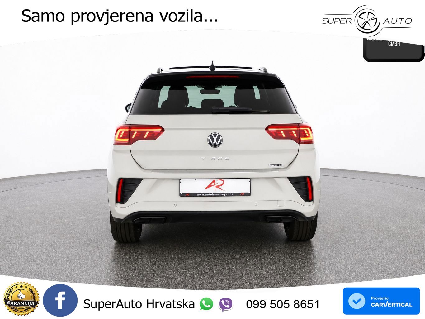 Volkswagen T-Roc I 2.0 TSI (190 KS) 4M DSG MATRIX+GR SJED+KAM