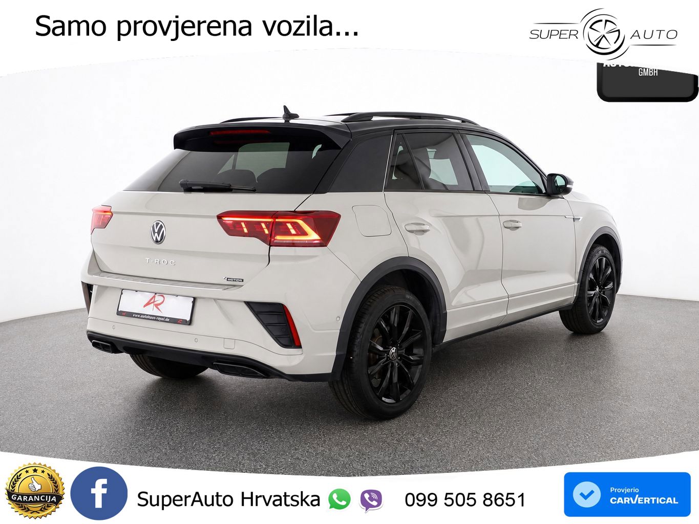 Volkswagen T-Roc I 2.0 TSI (190 KS) 4M DSG MATRIX+GR SJED+KAM