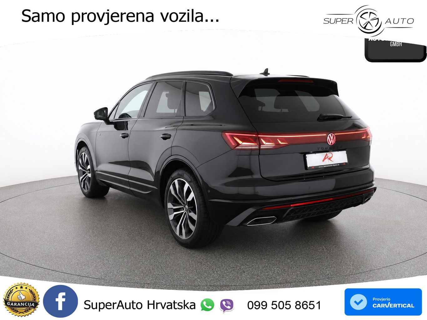 Volkswagen Touareg 3.0 V6 TFSI (340 KS) 4MOTION Tiptronic ZRAČNI+ACC+GR SJED+KAM+PANO