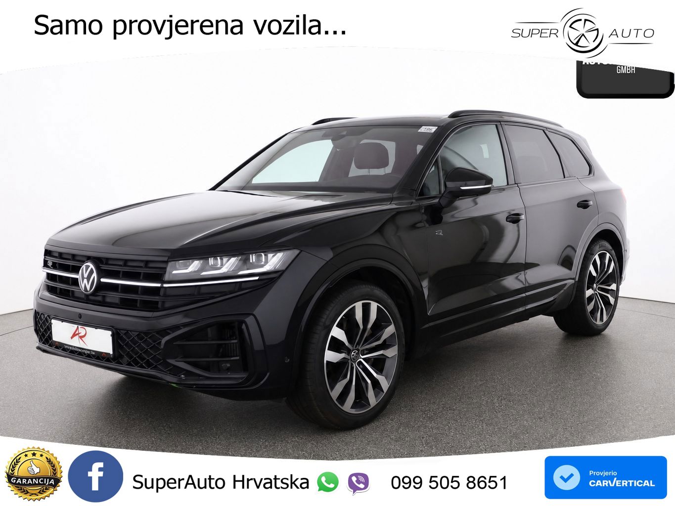 Volkswagen Touareg 3.0 V6 TFSI (340 KS) 4MOTION Tiptronic ZRAČNI+ACC+GR SJED+KAM+PANO