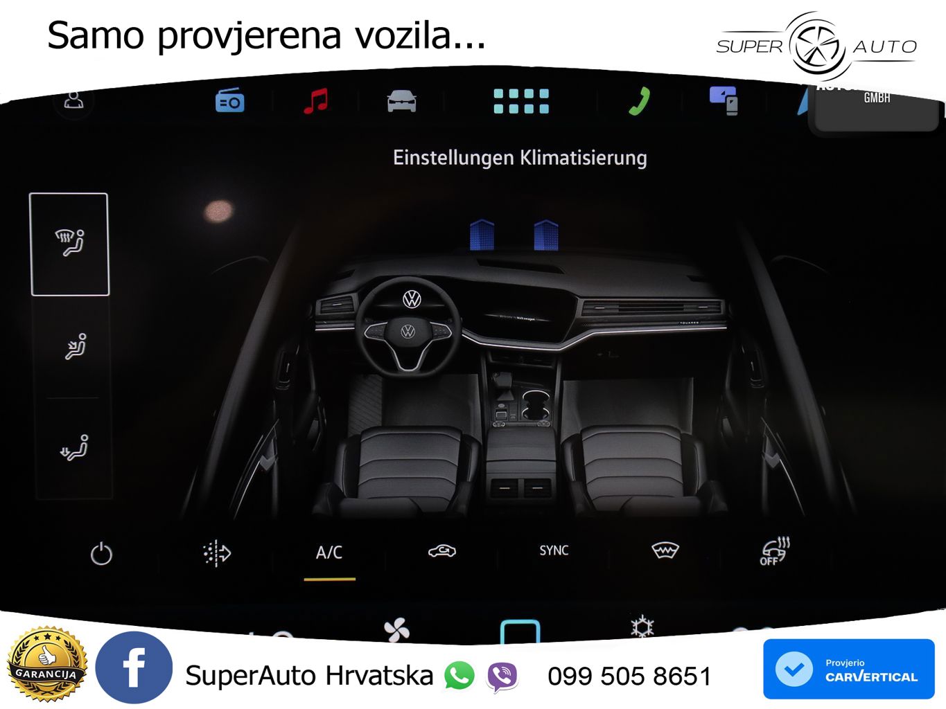 Volkswagen Touareg 3.0 V6 TFSI (340 KS) 4MOTION Tiptronic ZRAČNI+ACC+GR SJED+KAM+PANO