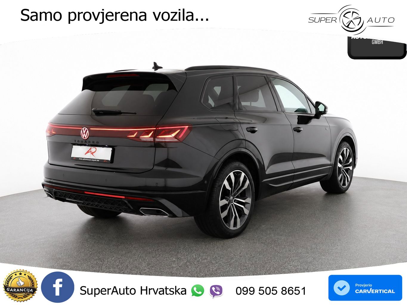 Volkswagen Touareg 3.0 V6 TFSI (340 KS) 4MOTION Tiptronic ZRAČNI+ACC+GR SJED+KAM+PANO