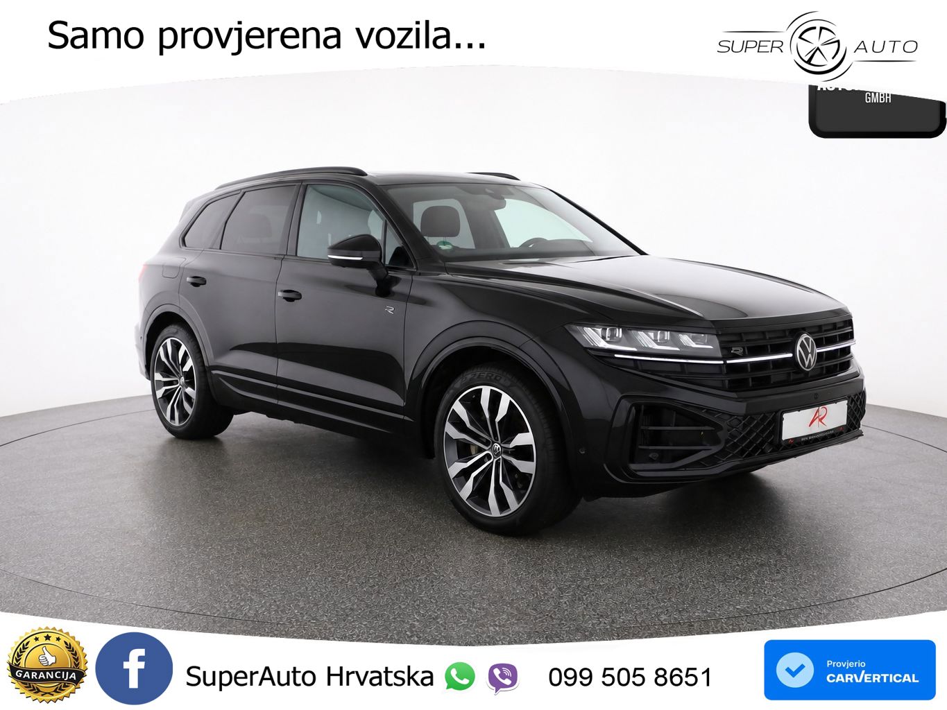 Volkswagen Touareg 3.0 V6 TFSI (340 KS) 4MOTION Tiptronic ZRAČNI+ACC+GR SJED+KAM+PANO