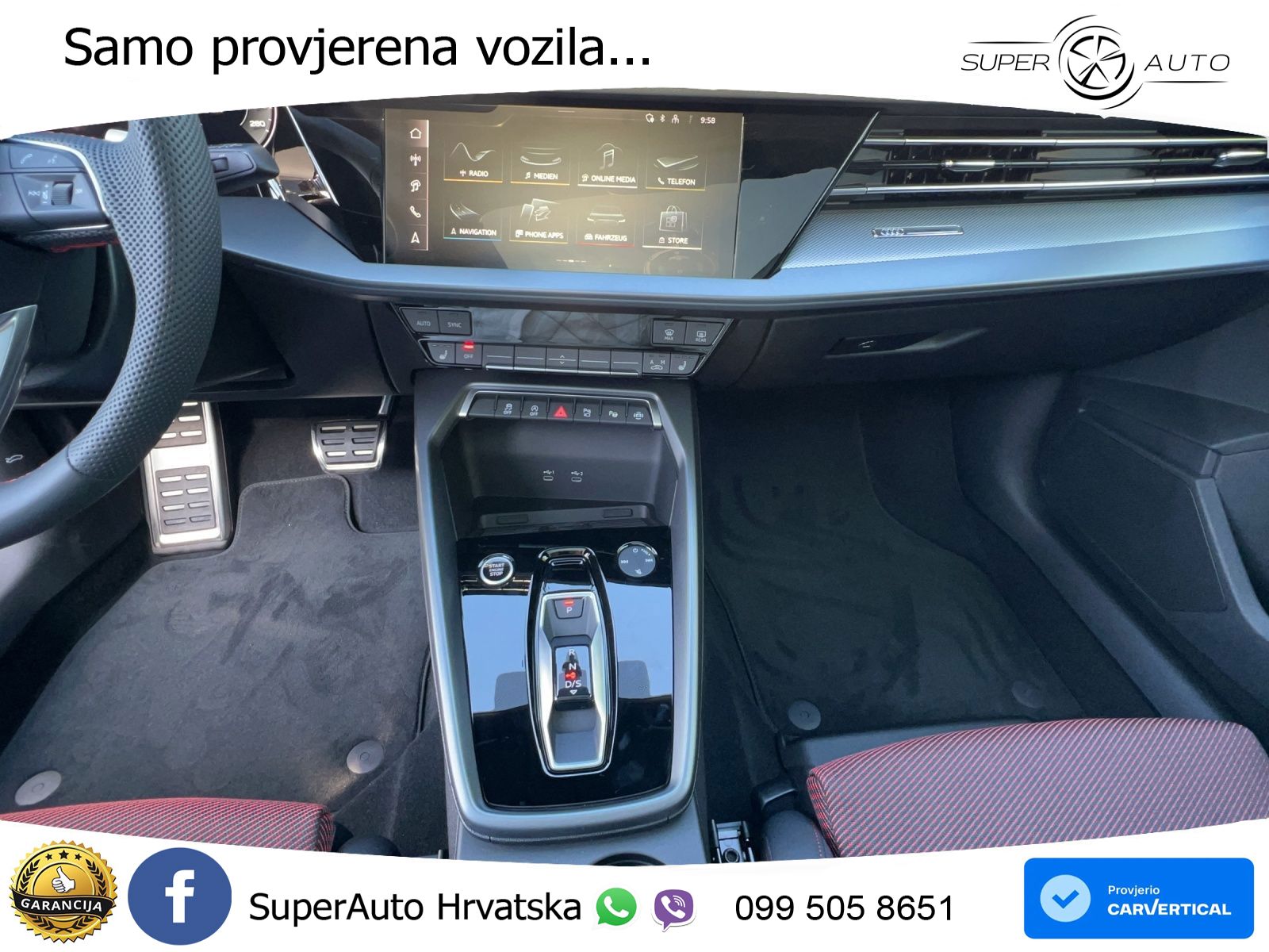 Audi A3 35 TFSI (150 KS) S tronic S line MATRIX+GR SJED+KAM
