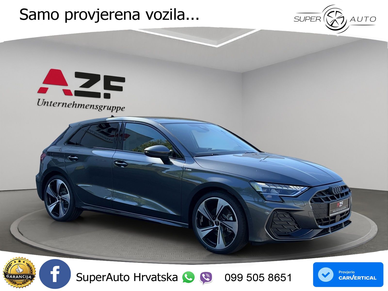 Audi A3 35 TFSI (150 KS) S tronic S line MATRIX+GR SJED+KAM