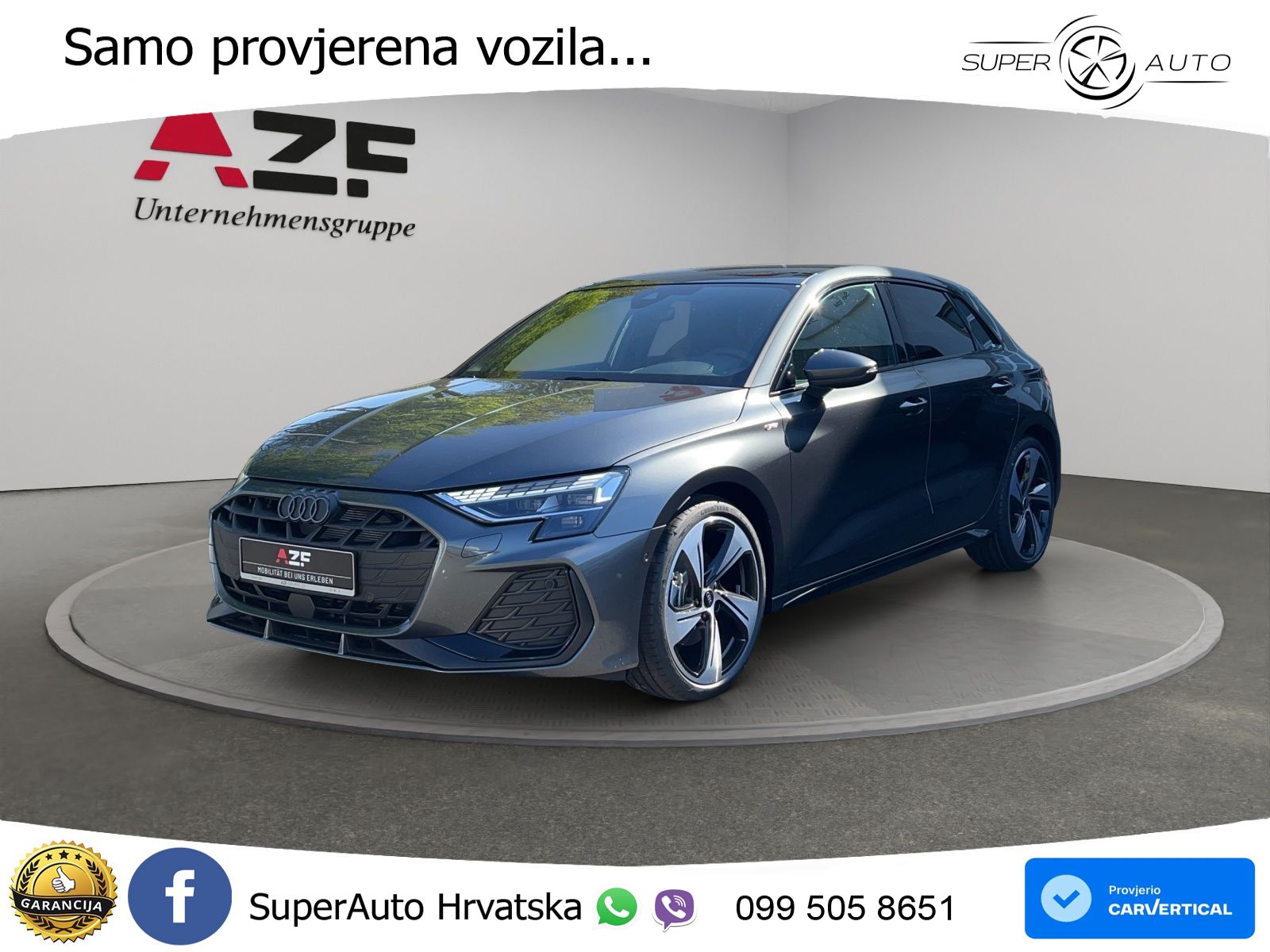 Audi A3 35 TFSI (150 KS) S tronic S line MATRIX+GR SJED+KAM