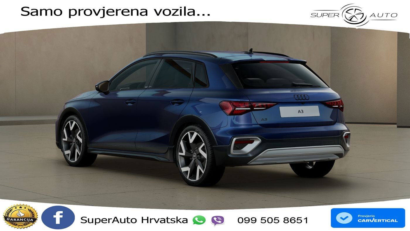 Audi A3 allstreet 35 TFSI (150 KS) S tronic S line MATRIX+GR SJED+KAM