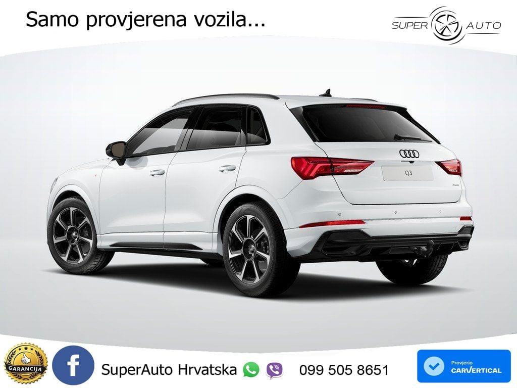 Audi Q3 45 TFSI (245 KS) quattro S tronic S line LED+GR SJED+ACC