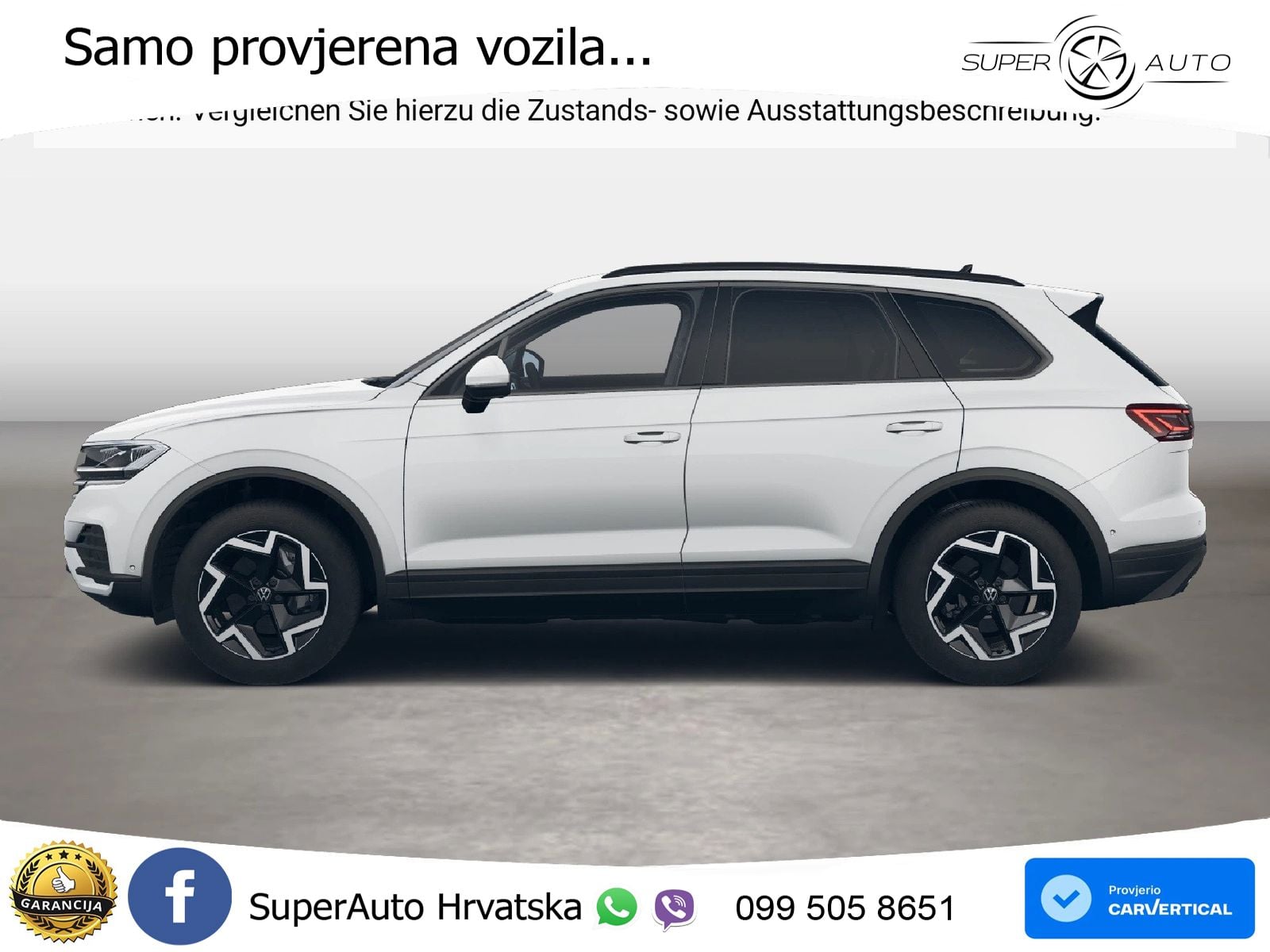 Volkswagen Touareg 3.0 V6 TDI (231 KS) 4MOTION Tiptronic ZRAČNI+ACC+GR SJED+KAM