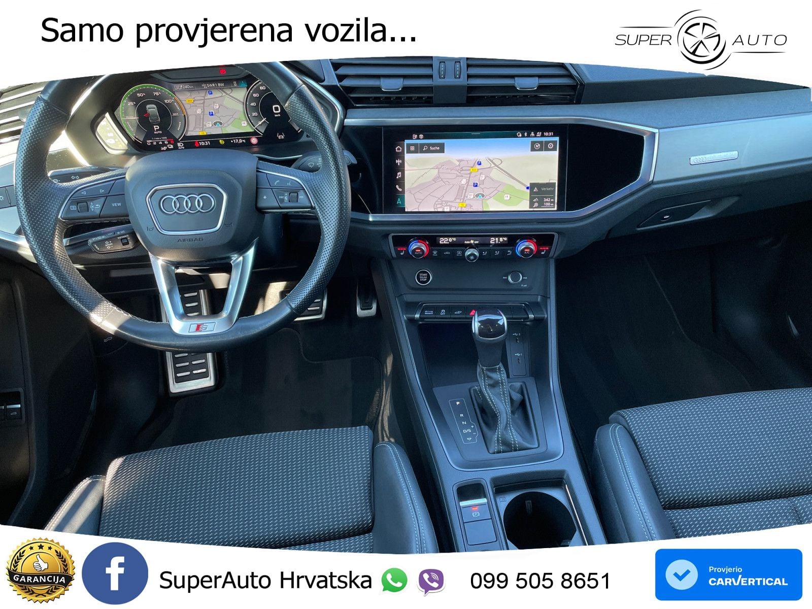 Audi Q3 Sportback 45 TFSIe (245 KS) S tronic LED+GR SJED+ACC