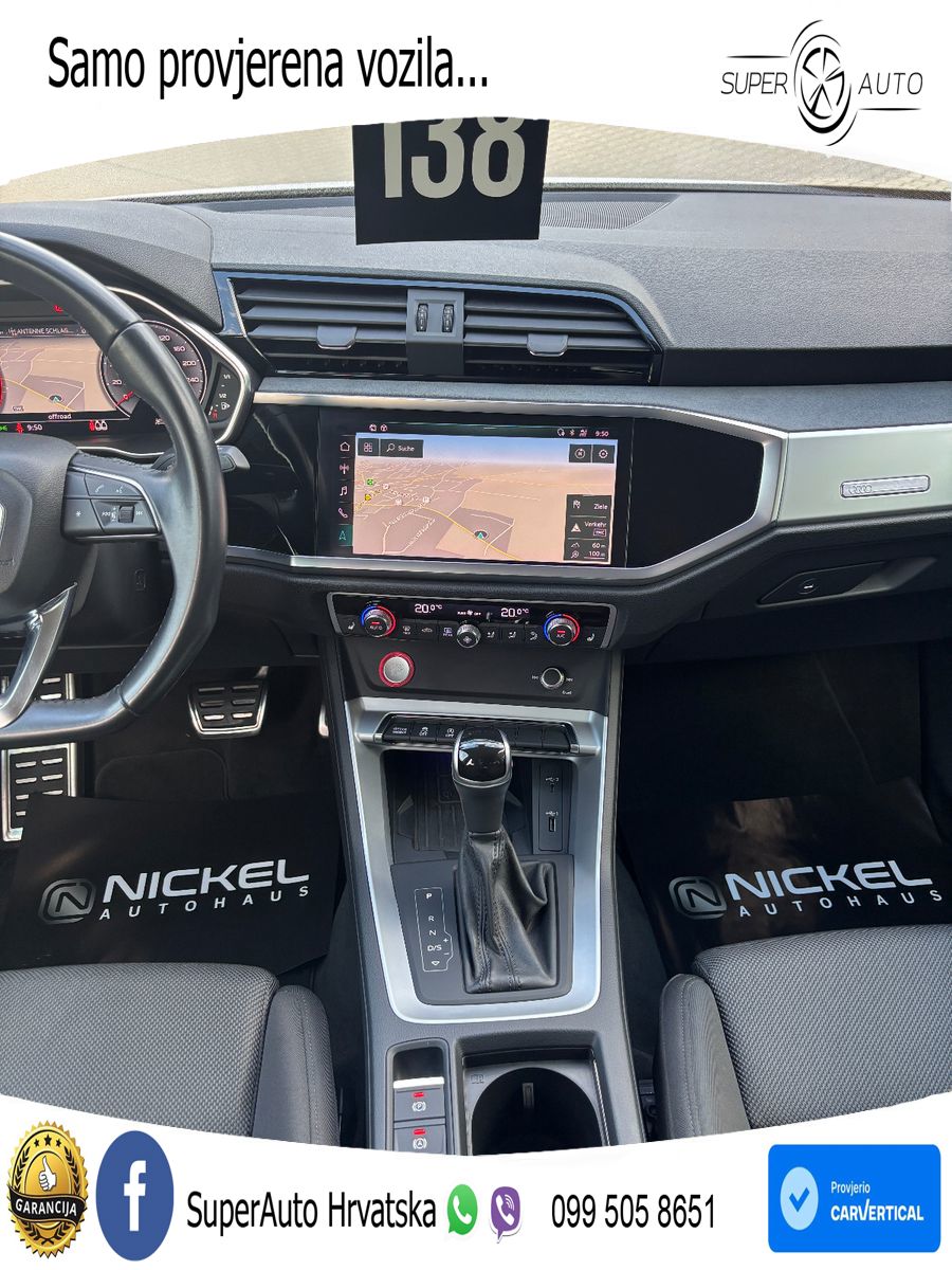 Audi Q3 35 TDI (150 KS) S tronic advanced LED+GR SJED+ACC