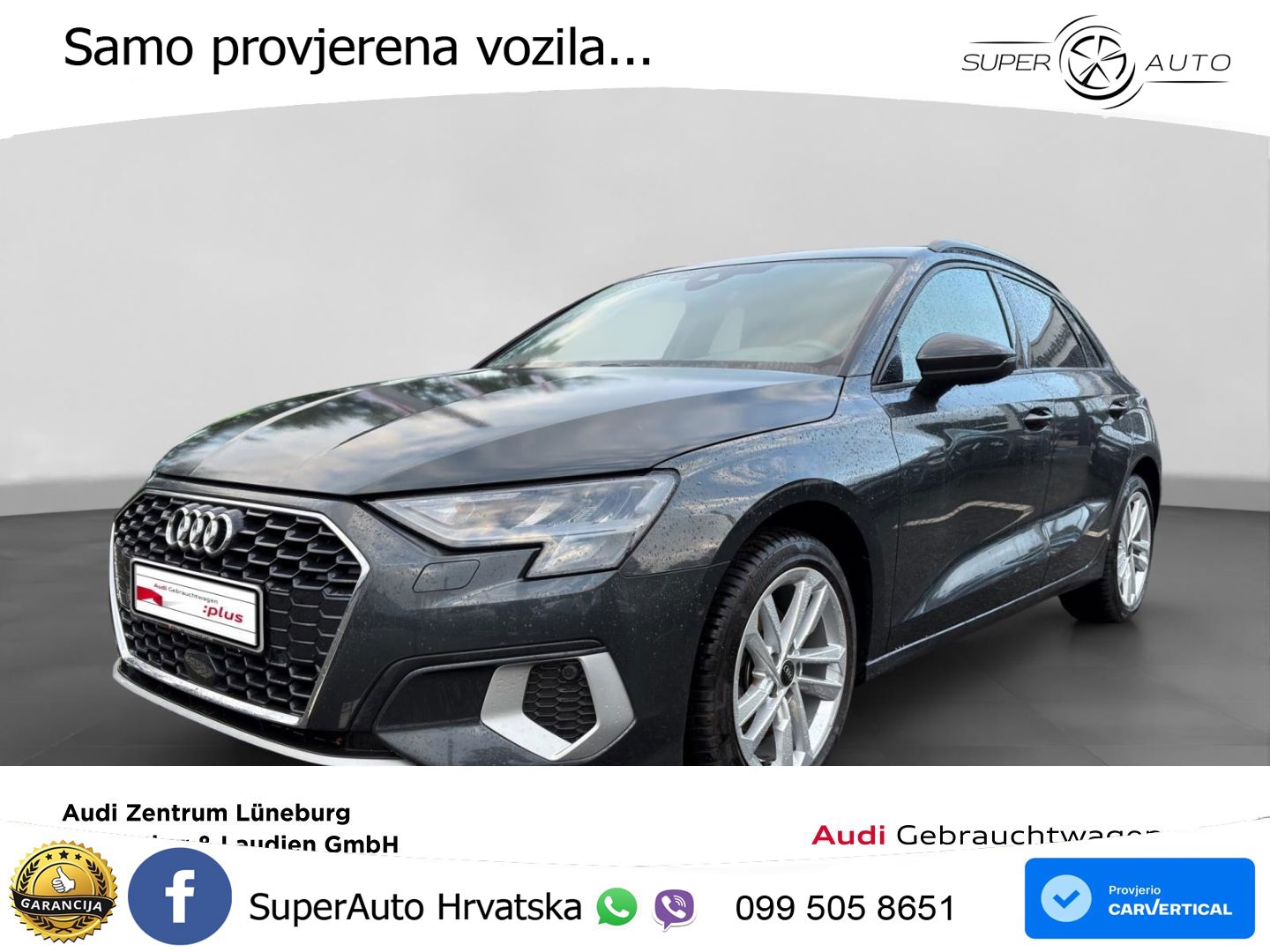 Audi A3 35 TDI (150 KS) S tronic LED+GR SJED+ACC