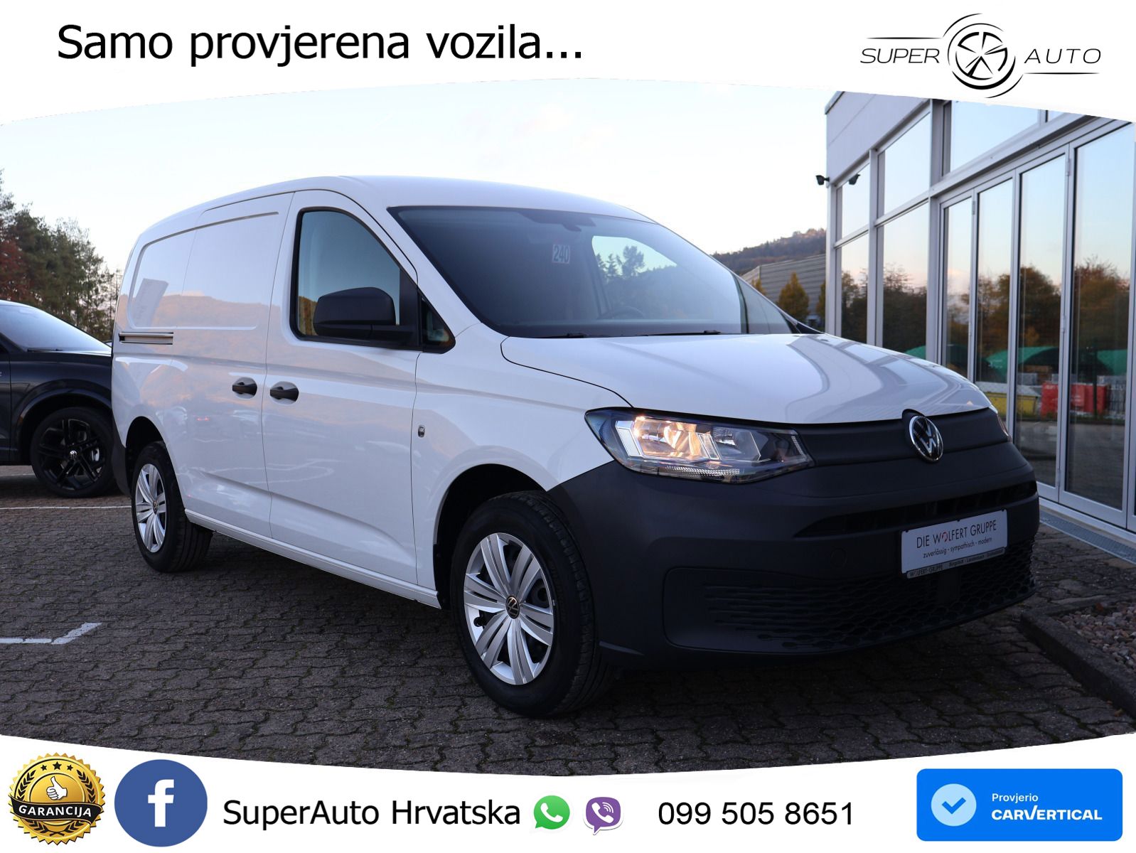 Volkswagen Caddy Cargo Maxi 2.0 TDI KLIMA PDC 122 KS