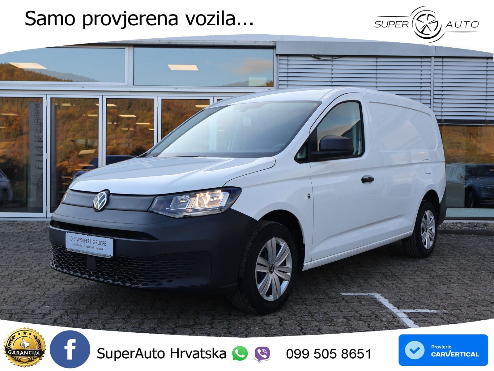 Volkswagen Caddy Cargo Maxi 2.0 TDI KLIMA PDC 122 KS