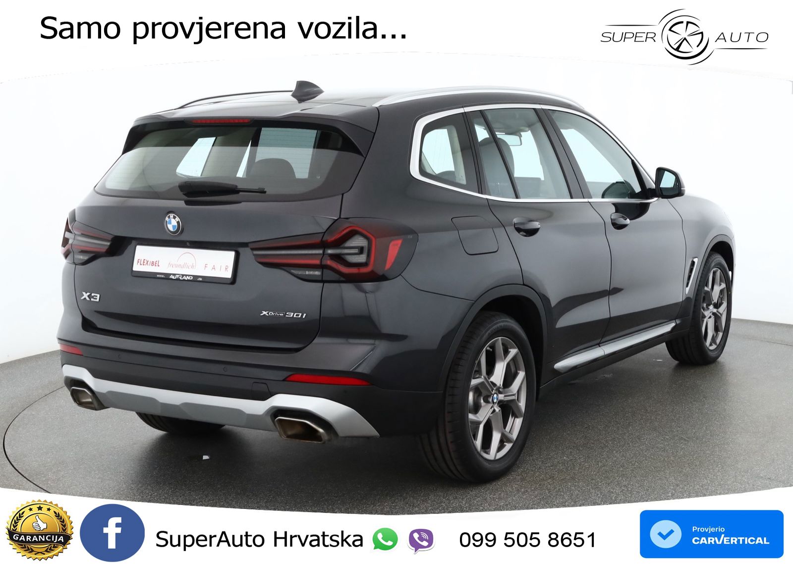 BMW X3 30i xDrive Steptronic