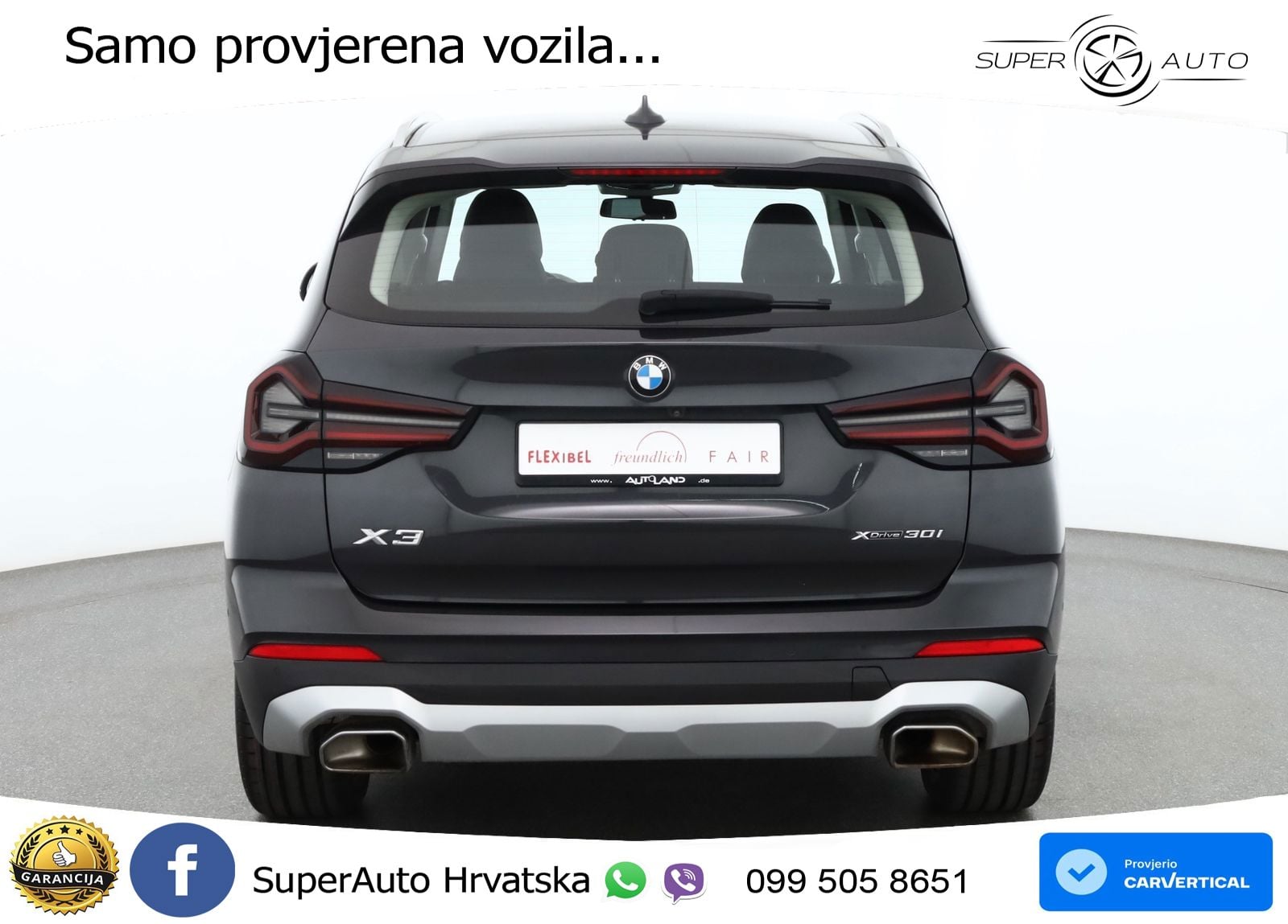 BMW X3 30i xDrive Steptronic