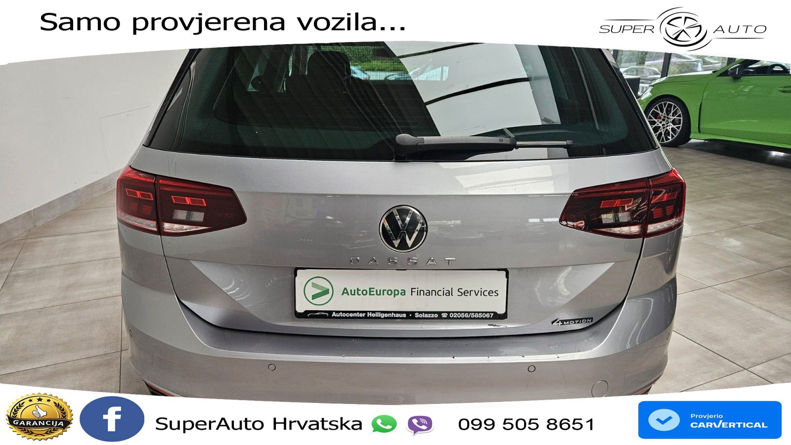 Volkswagen Passat Variant 2.0 TDI (200 KS) 4MOTION DSG LED+GR SJED+ACC