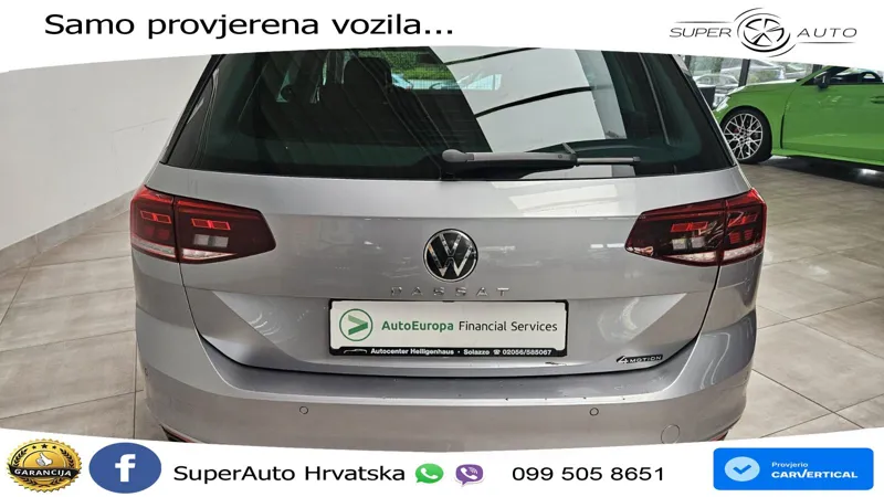 Volkswagen Passat Variant 2.0 TDI (200 KS) 4MOTION DSG LED+GR SJED+ACC