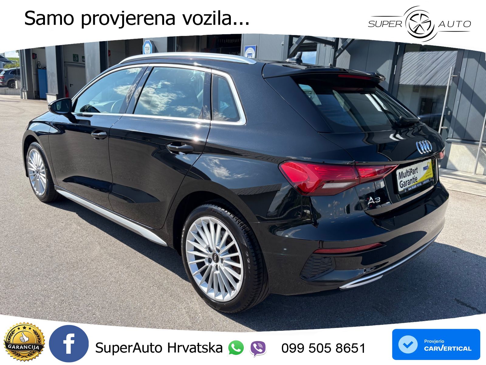 Audi A3 35 TFSI (150 KS) LED+GR SJED+ACC