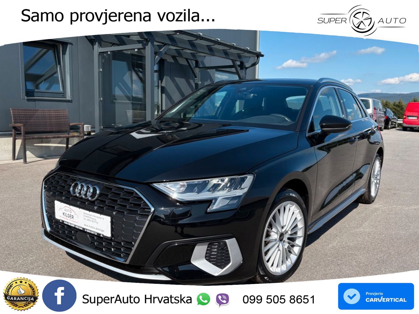 Audi A3 35 TFSI (150 KS) LED+GR SJED+ACC