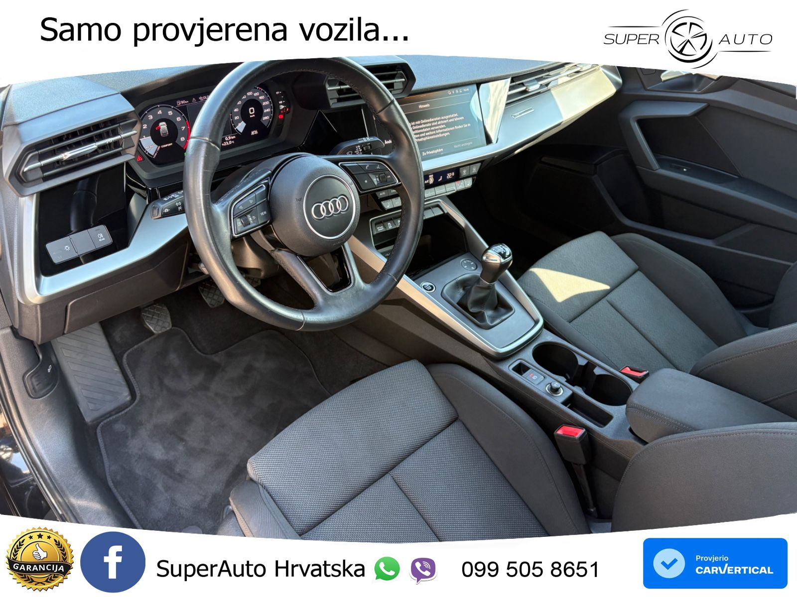 Audi A3 35 TFSI (150 KS) LED+GR SJED+ACC