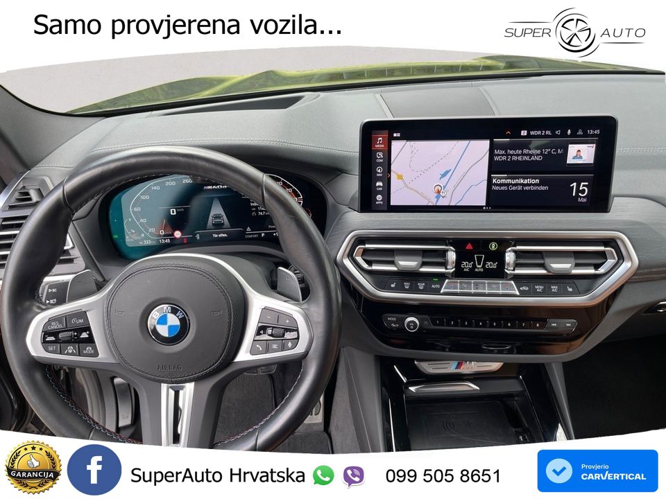 BMW X3 M40d xDrive Steptronic LED+GR SJED+ACC