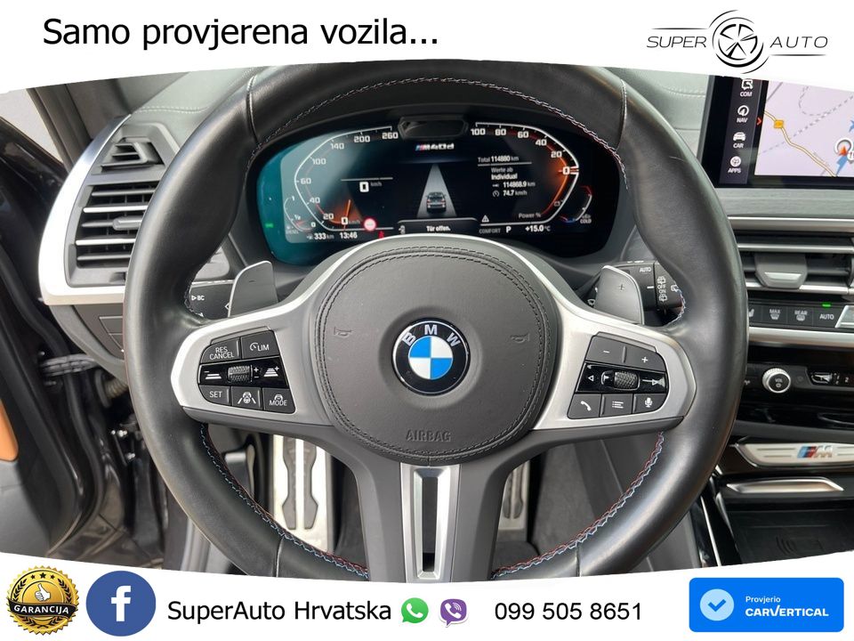 BMW X3 M40d xDrive Steptronic LED+GR SJED+ACC
