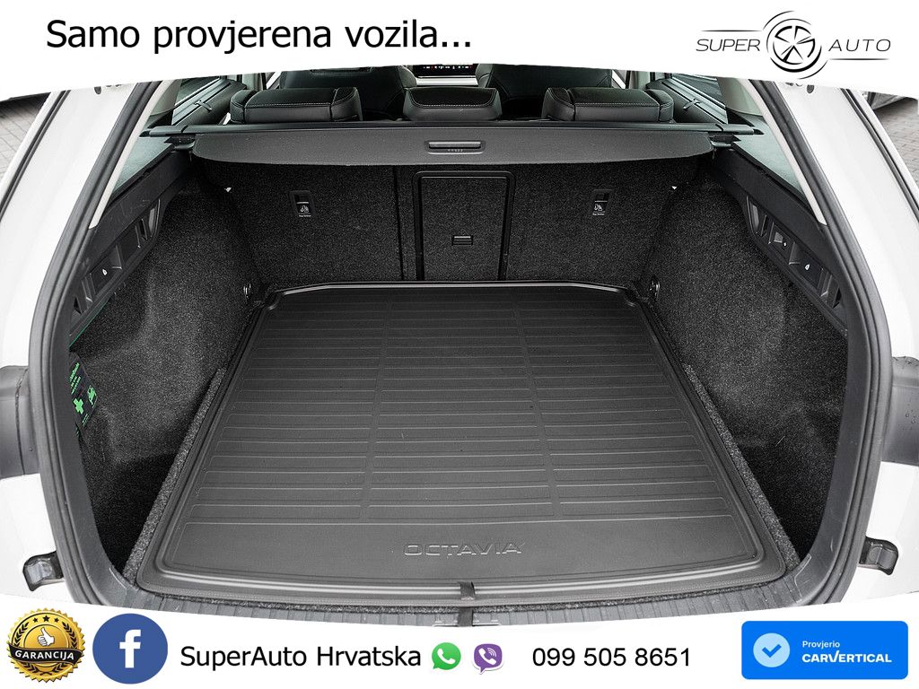 Škoda Octavia Combi 2.0 TDI (150 KS) DSG LED+GR SJED+ACC