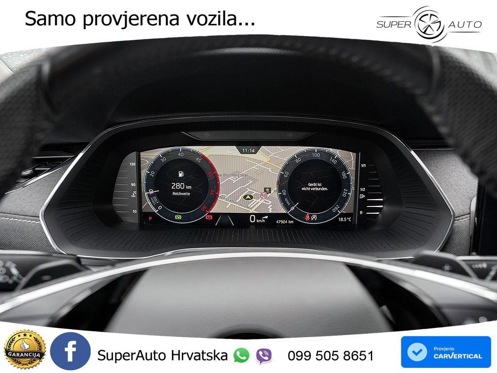 Škoda Octavia Combi 2.0 TDI (150 KS) DSG LED+GR SJED+ACC