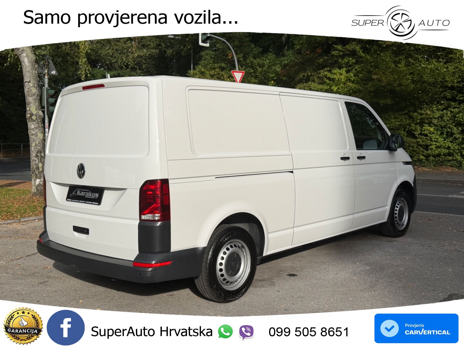 Volkswagen T6.1 Transporter Kasten Lang *BOTT REGALE*KAMERA 110 KS