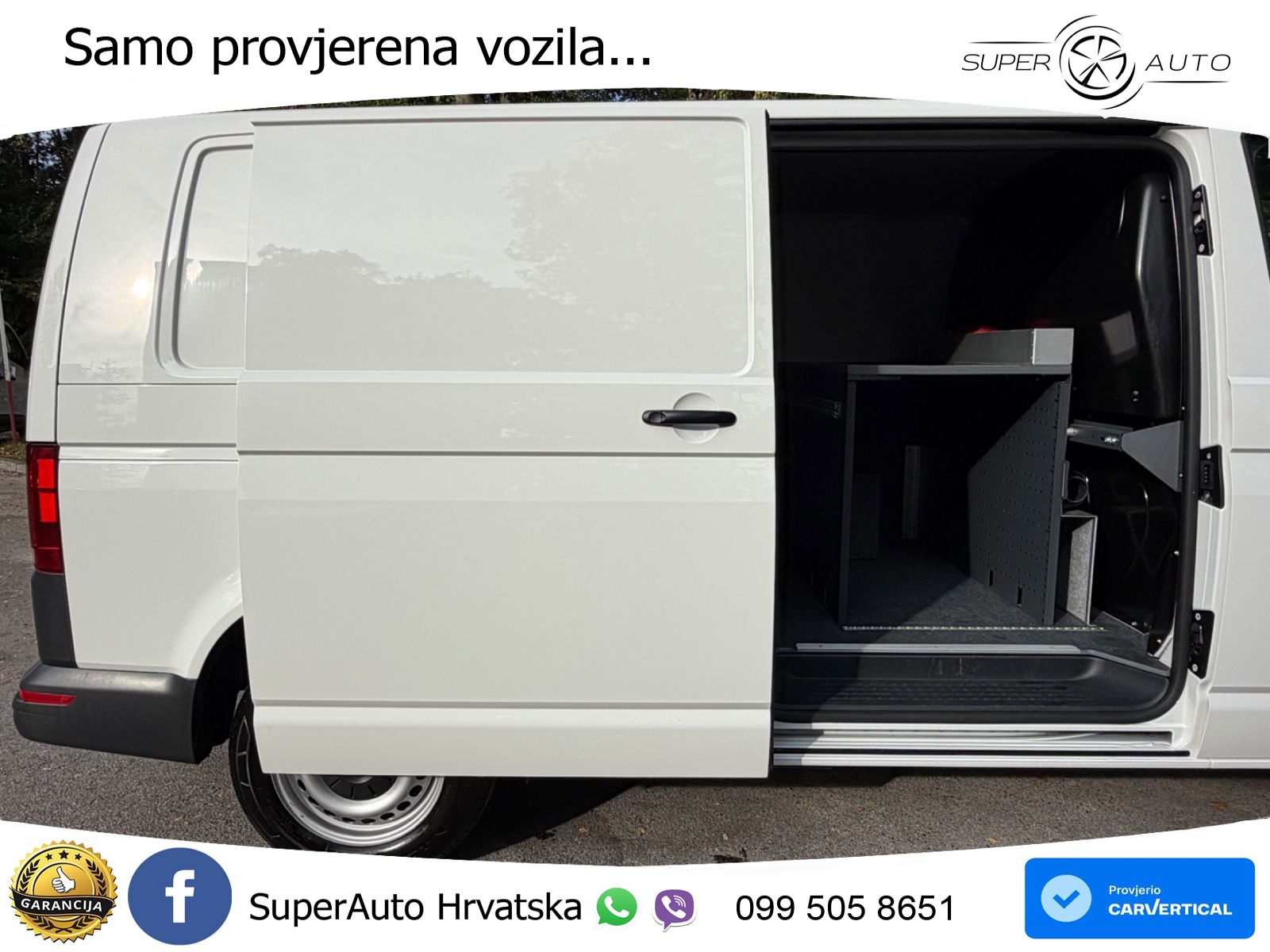 Volkswagen T6.1 Transporter Kasten Lang *BOTT REGALE*KAMERA 110 KS