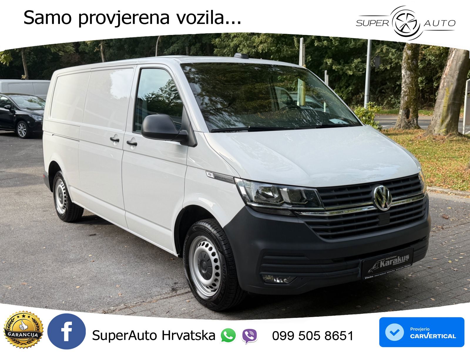 Volkswagen T6.1 Transporter Kasten Lang *BOTT REGALE*KAMERA 110 KS
