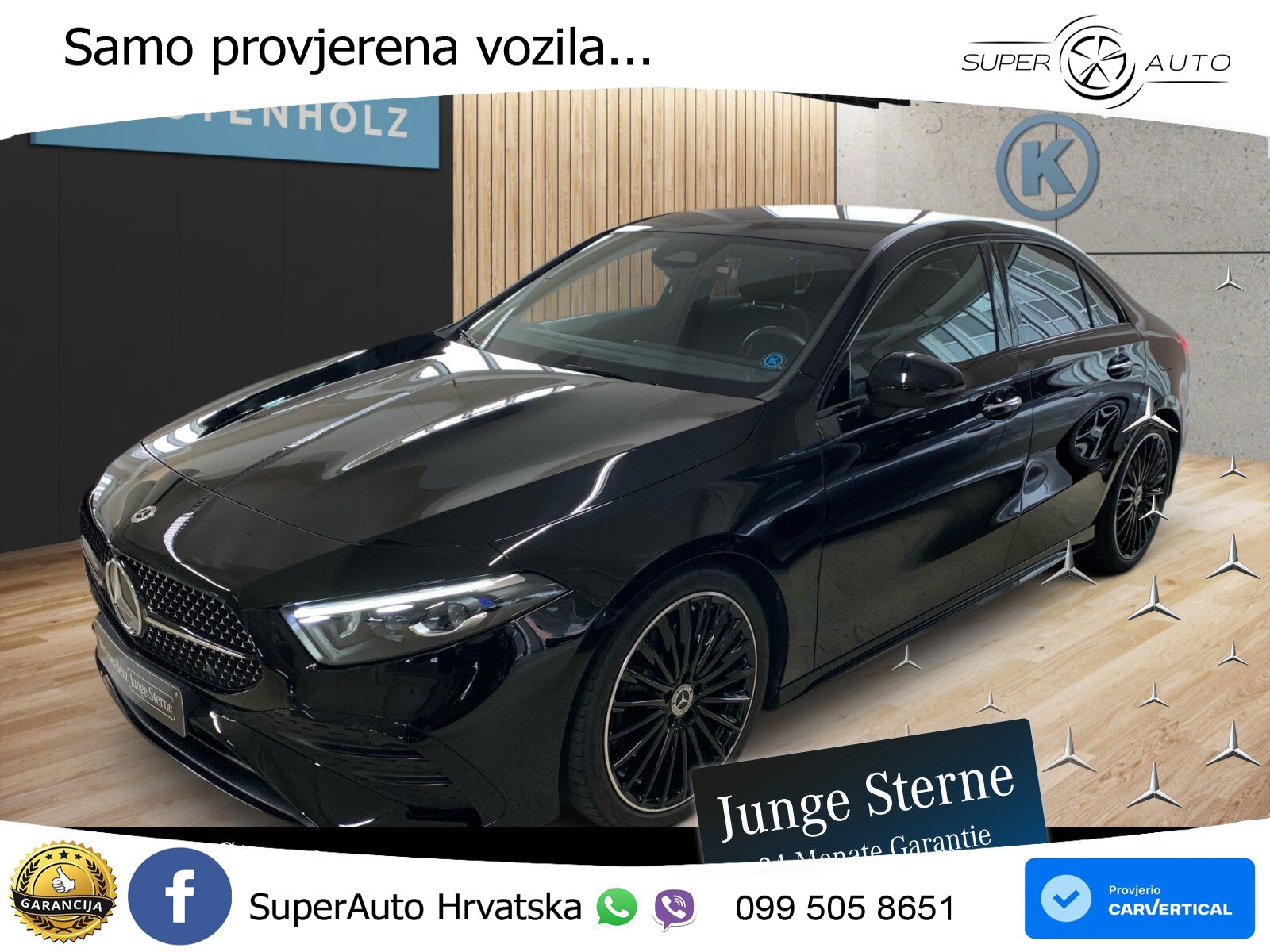 Mercedes-Benz A 220 4MATIC 8G-DCT AMG LED+GR SJED+ACC