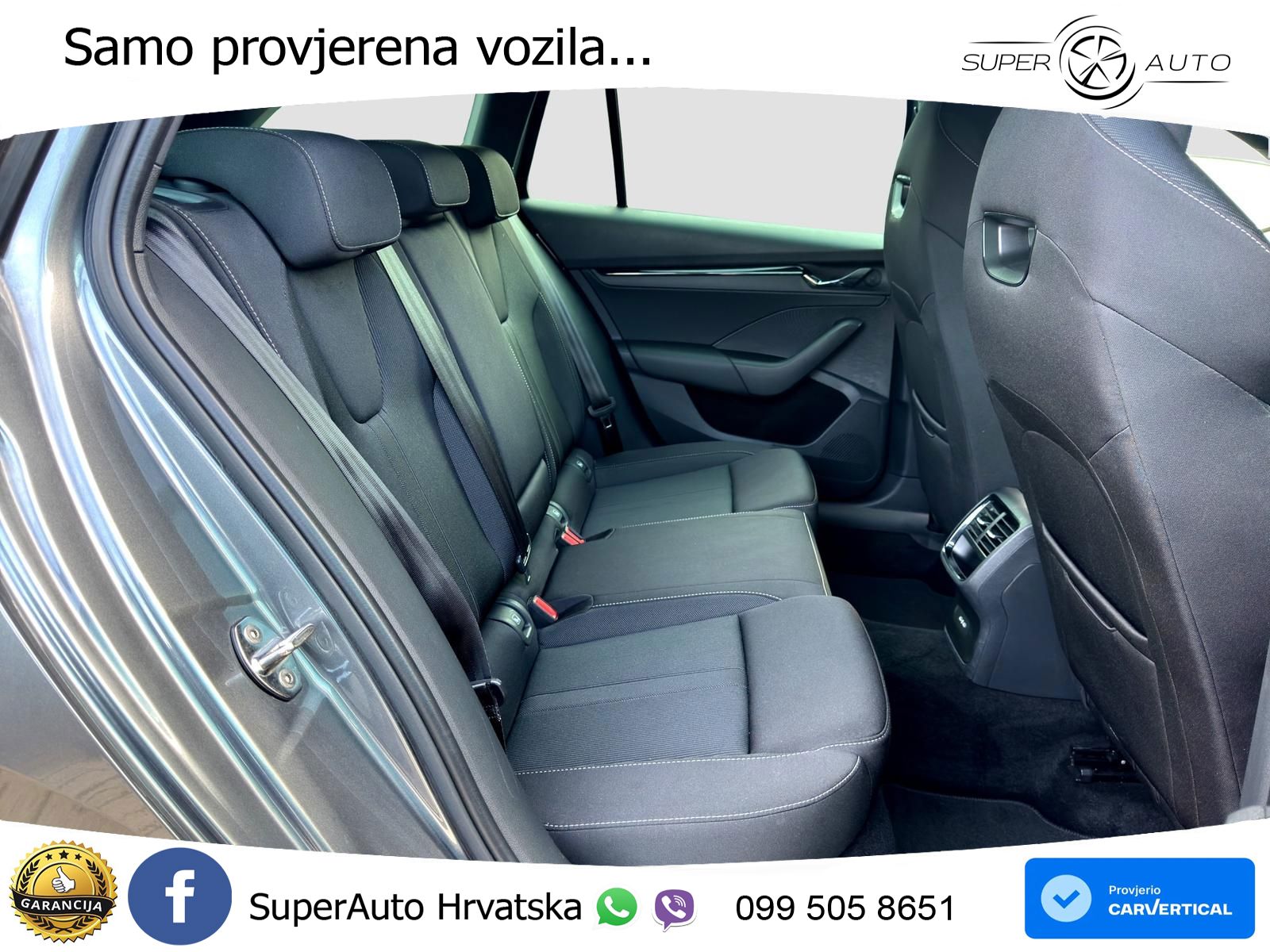 Škoda Octavia Combi 2.0 TDI (150 KS) DSG SportLine LED+GR SJED+ACC