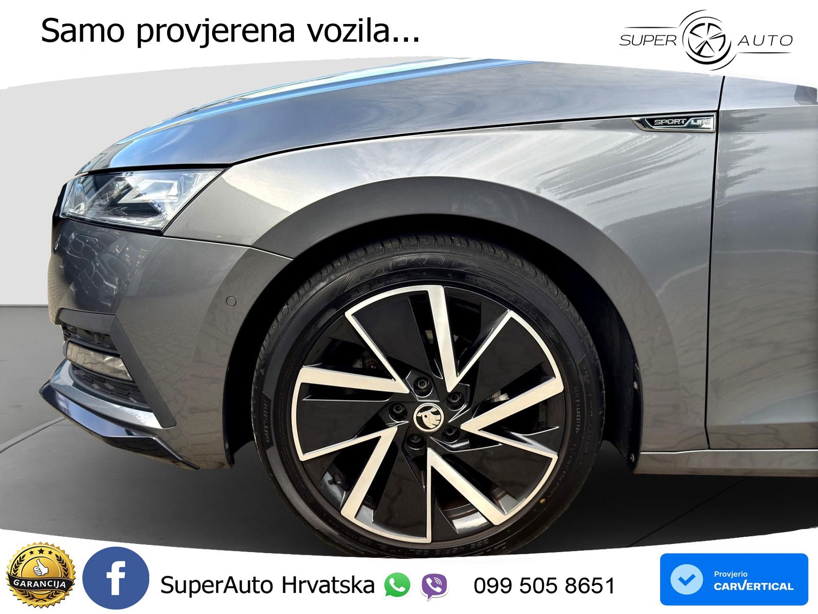 Škoda Octavia Combi 2.0 TDI (150 KS) DSG SportLine LED+GR SJED+ACC