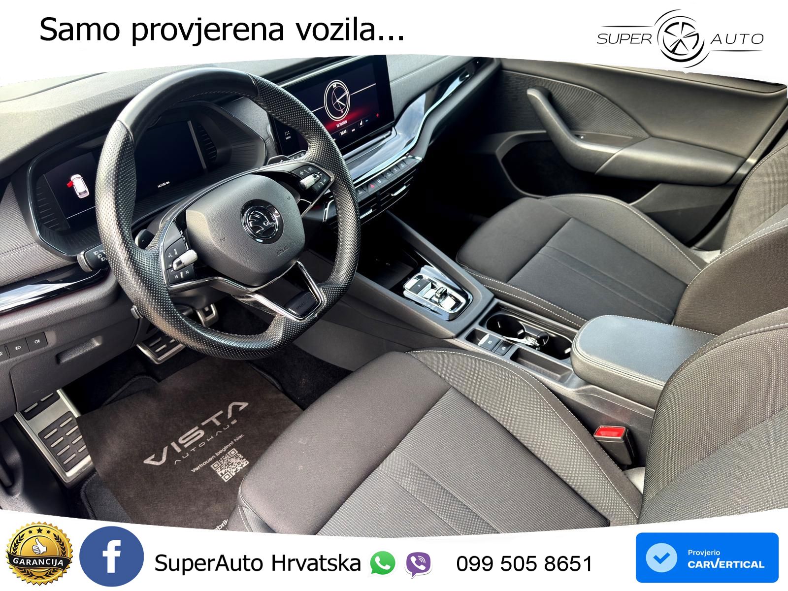 Škoda Octavia Combi 2.0 TDI (150 KS) DSG SportLine LED+GR SJED+ACC