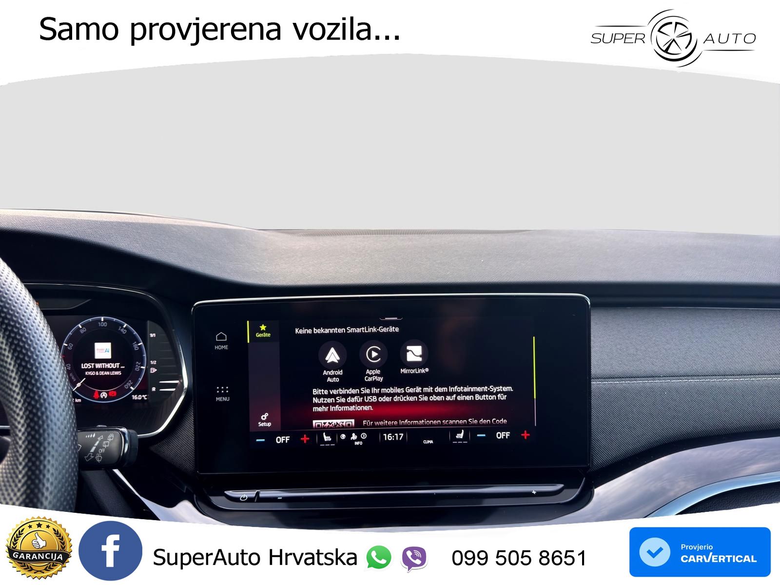 Škoda Octavia Combi 2.0 TDI (150 KS) DSG SportLine LED+GR SJED+ACC