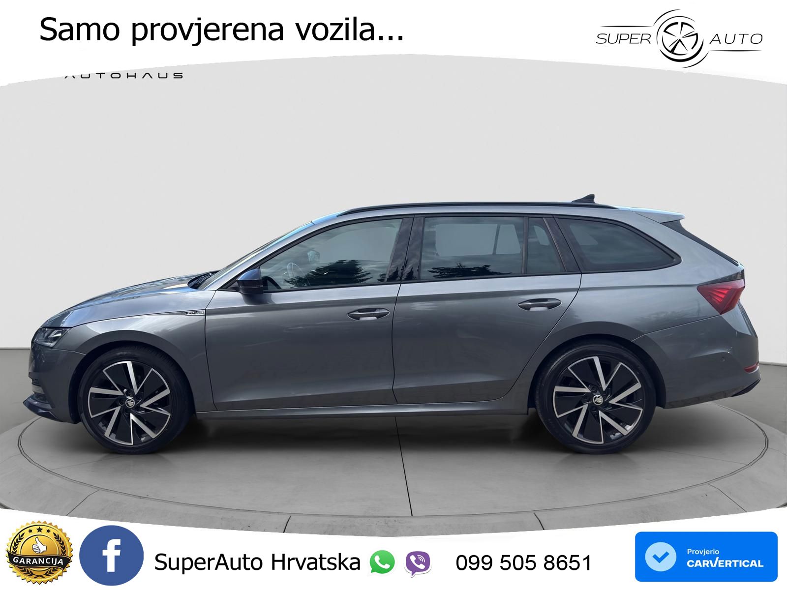 Škoda Octavia Combi 2.0 TDI (150 KS) DSG SportLine LED+GR SJED+ACC