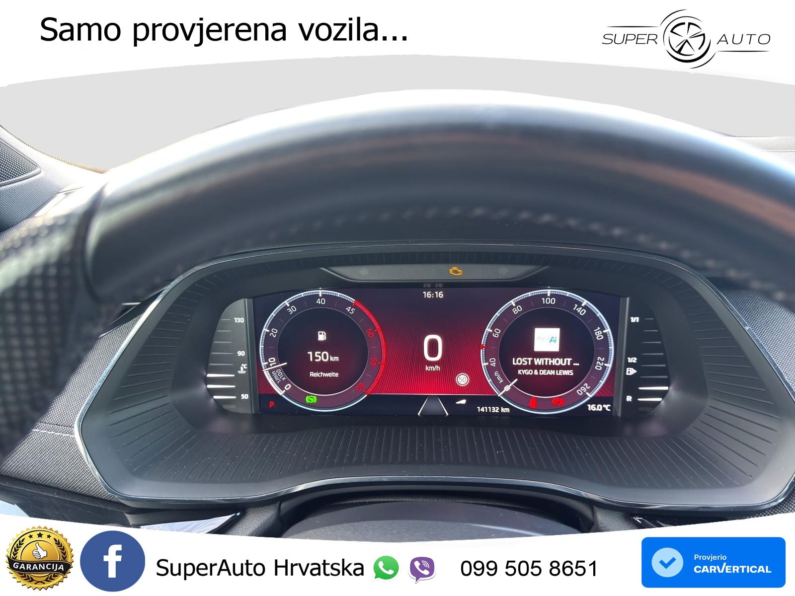 Škoda Octavia Combi 2.0 TDI (150 KS) DSG SportLine LED+GR SJED+ACC