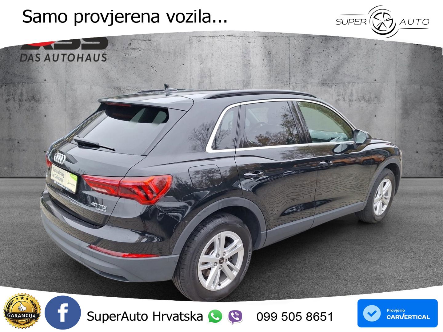 Audi Q3 40 TDI (200 KS) quattro S tronic MATRIX+GR SJED+KAM