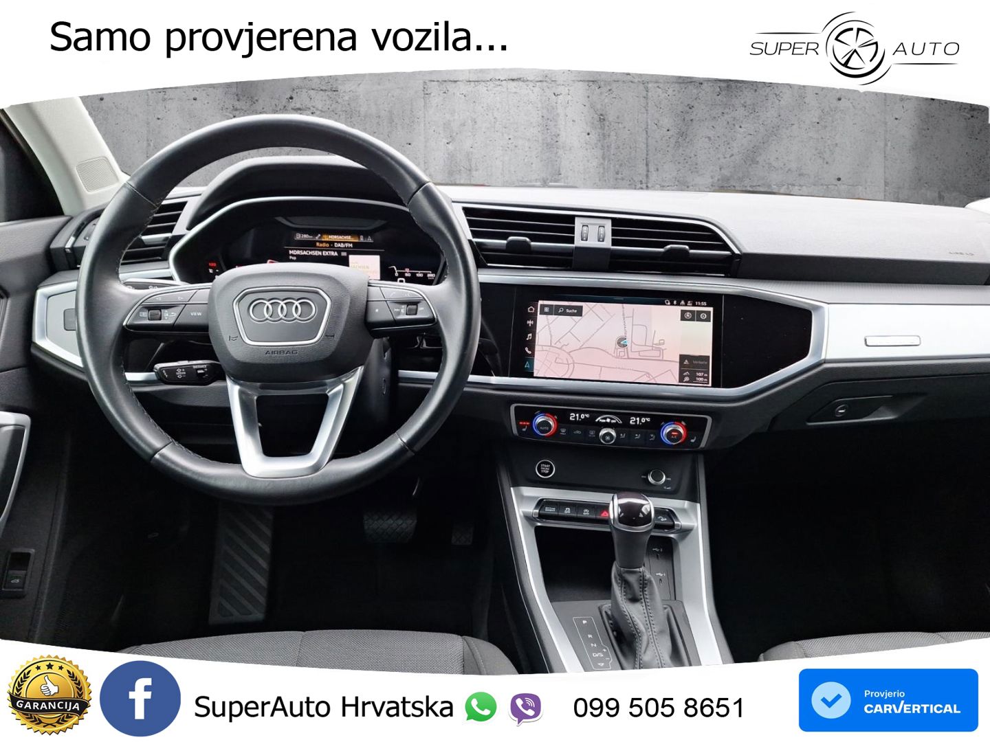 Audi Q3 40 TDI (200 KS) quattro S tronic MATRIX+GR SJED+KAM