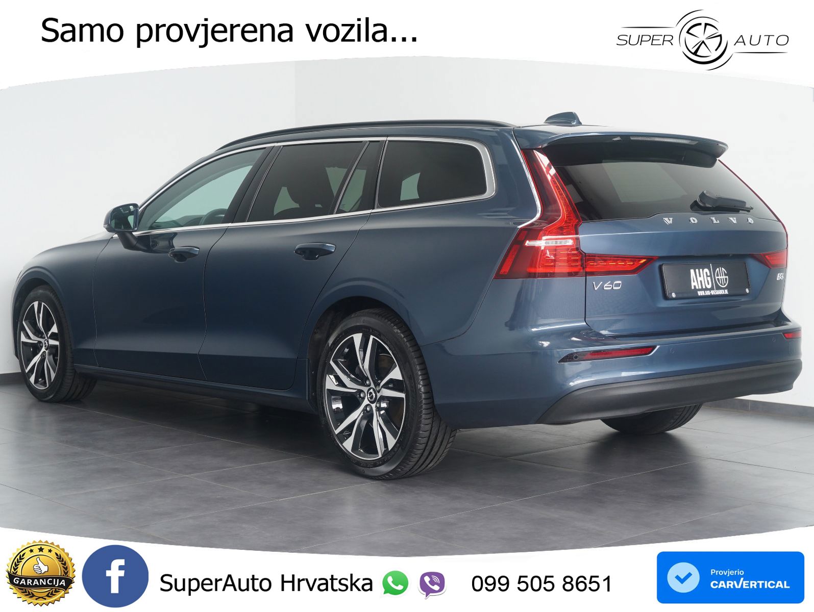 Volvo V60 2.0 B3 DCT LED+GR SJED+ACC