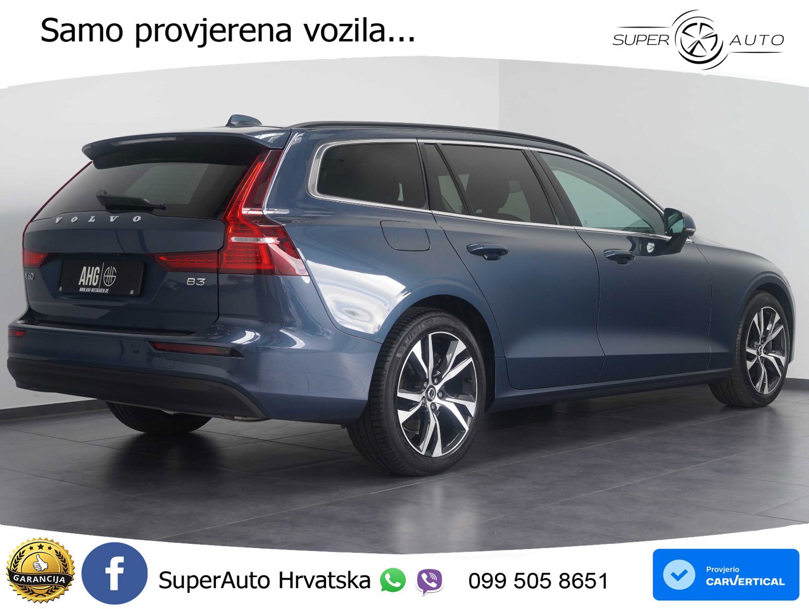 Volvo V60 2.0 B3 DCT LED+GR SJED+ACC