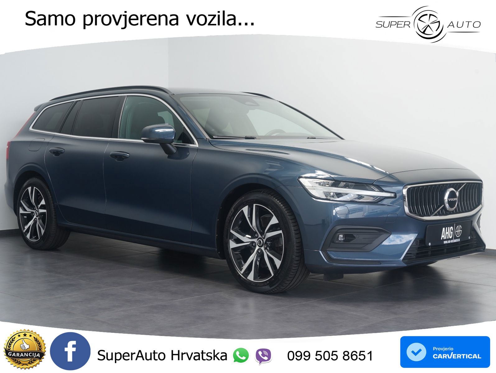 Volvo V60 2.0 B3 DCT LED+GR SJED+ACC